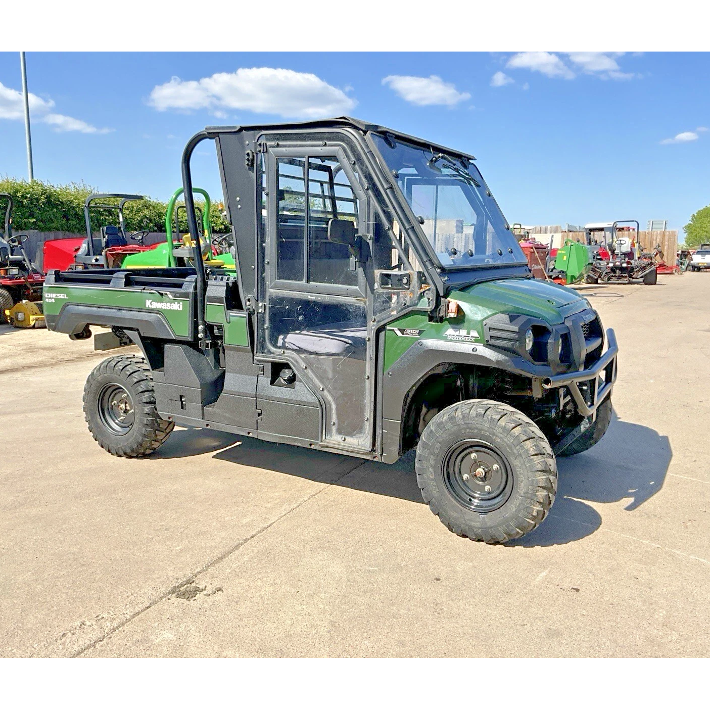2018 KAWSAKI MULE PRO DX ROAD REGISTERED UTILITY VEHICLE